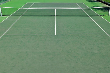 construction court de tennis à Mougins