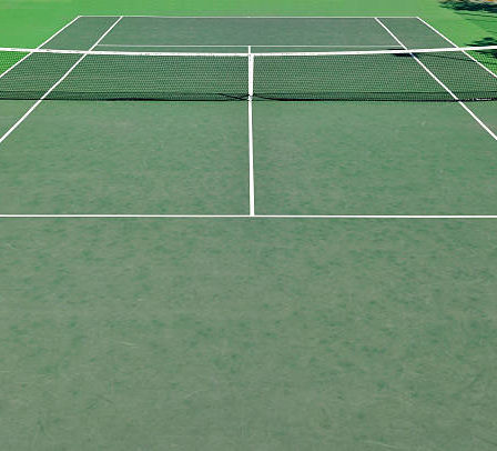 construction court de tennis à Mougins